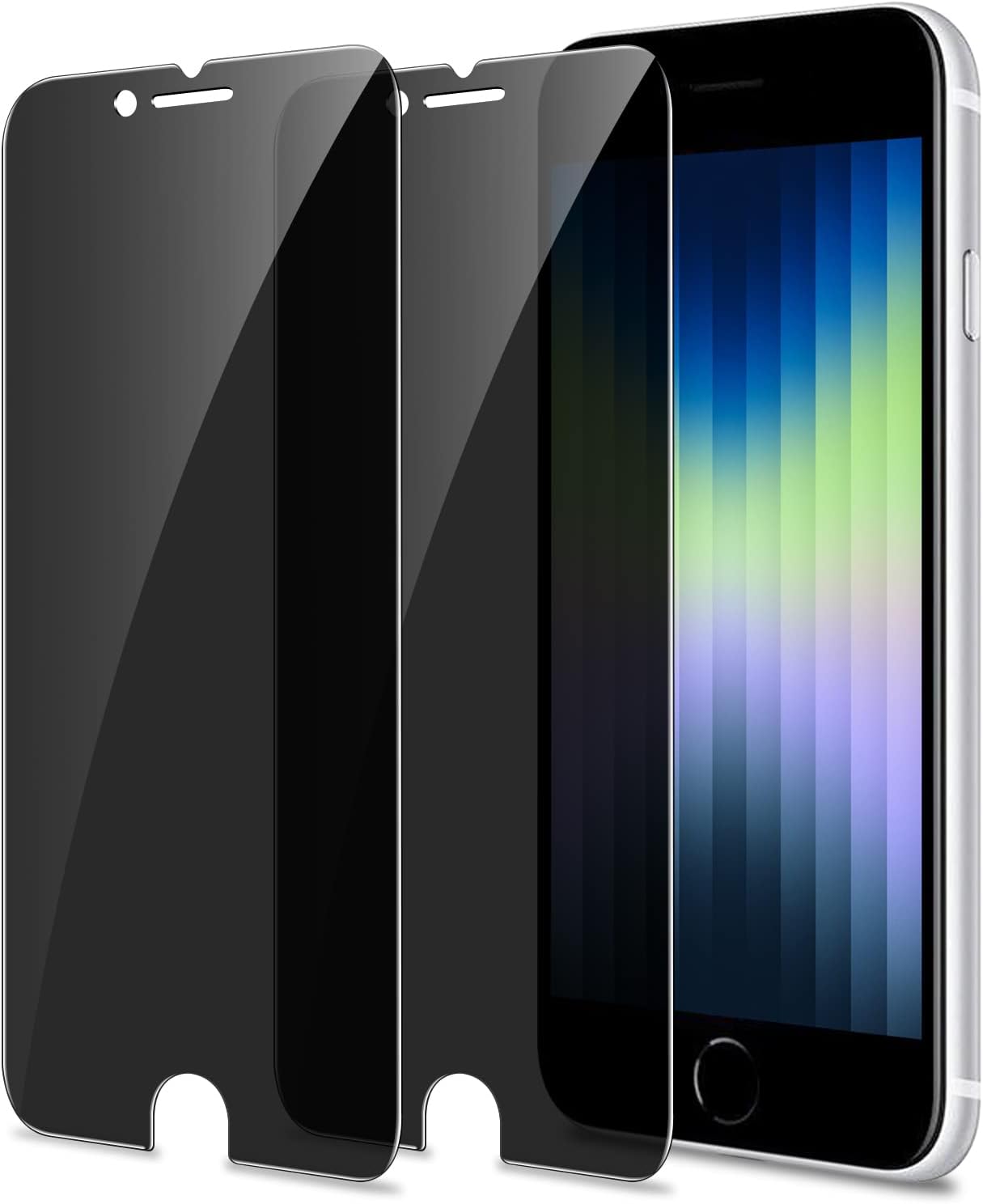 حماية شاشة 2.5D من Anank للخصوصية لهاتف iPhone SE حماية شاشة 2.5D من Anank للخصوصية لهاتف iPhone SE